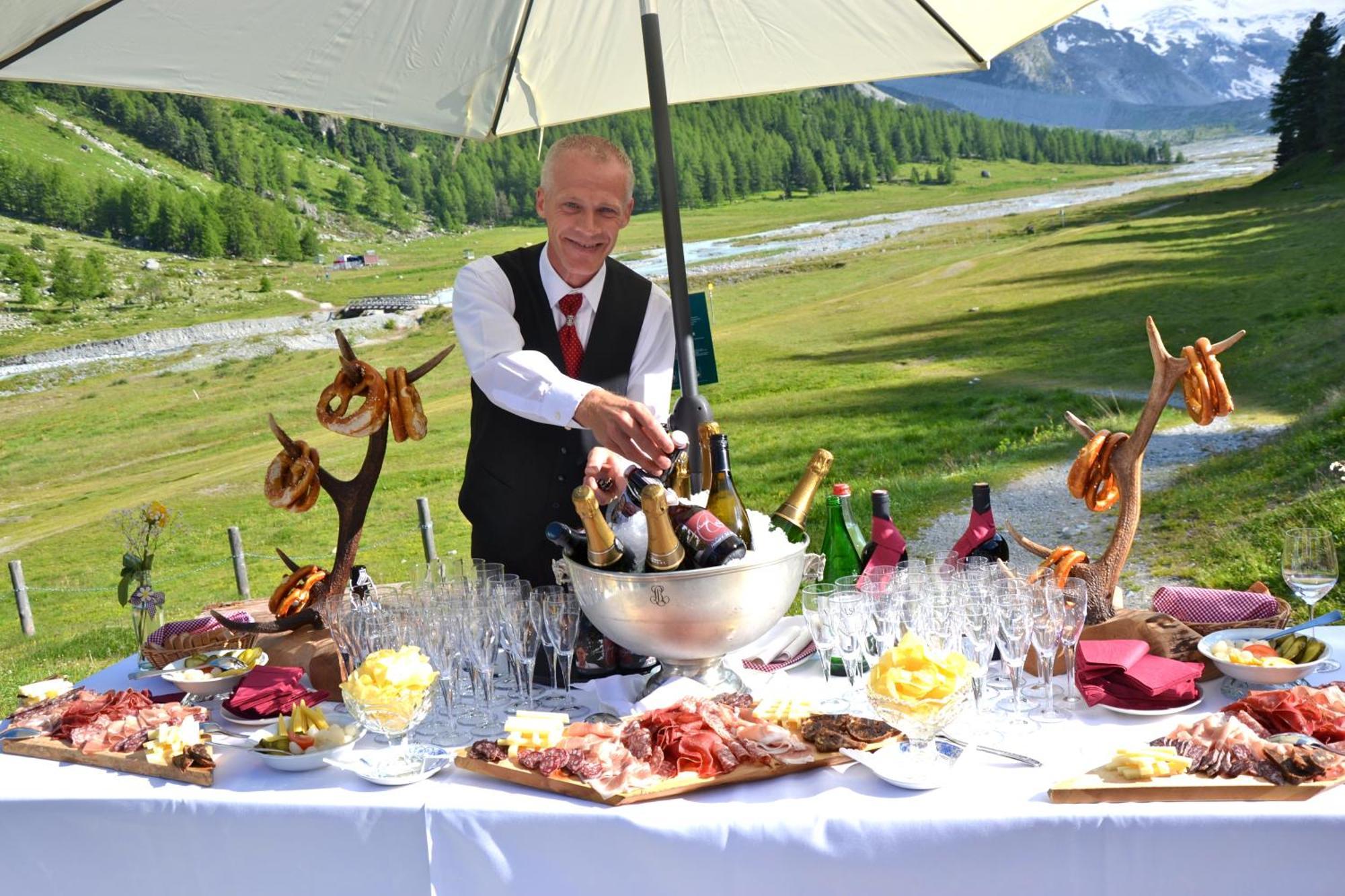 Roseg-gletscher Pontresina